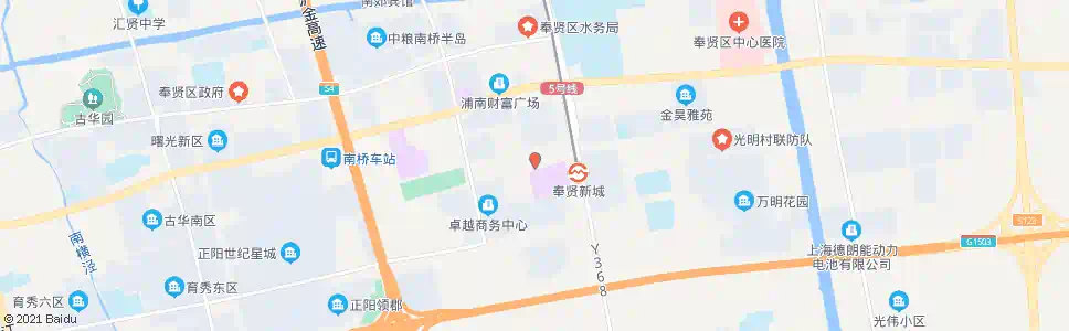 上海百秀路百富路_公交站地图_上海公交_妙搜公交查询2025