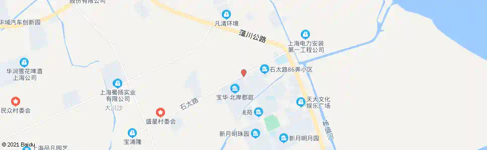 上海塔源路石太路_公交站地图_上海公交_妙搜公交查询2025