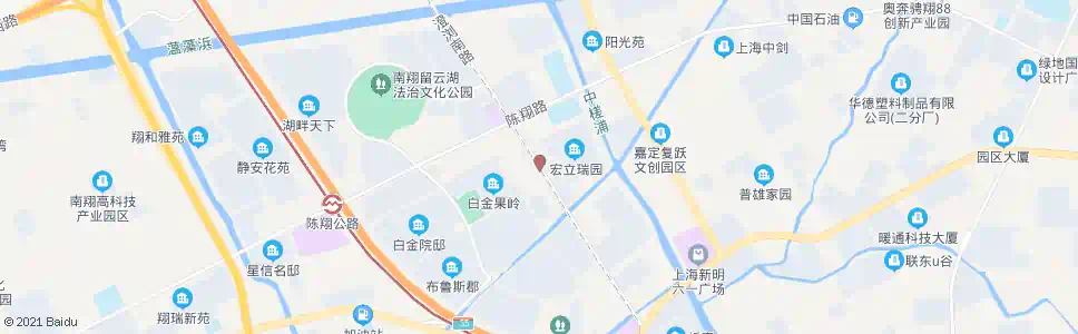 上海李店角_公交站地图_上海公交_妙搜公交查询2025