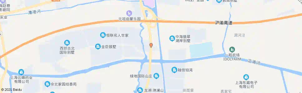 上海嘉松中路业辉路_公交站地图_上海公交_妙搜公交查询2025