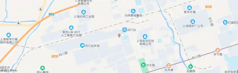 上海剑川路天星路_公交站地图_上海公交_妙搜公交查询2025
