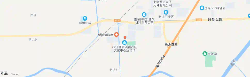 上海新浜汽车站_公交站地图_上海公交_妙搜公交查询2025