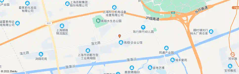 上海顺达路蕰北路_公交站地图_上海公交_妙搜公交查询2025