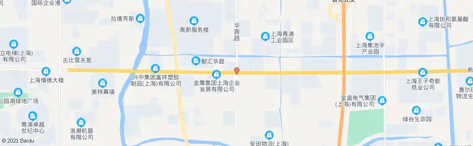 上海华青路崧泽大道_公交站地图_上海公交_妙搜公交查询2025