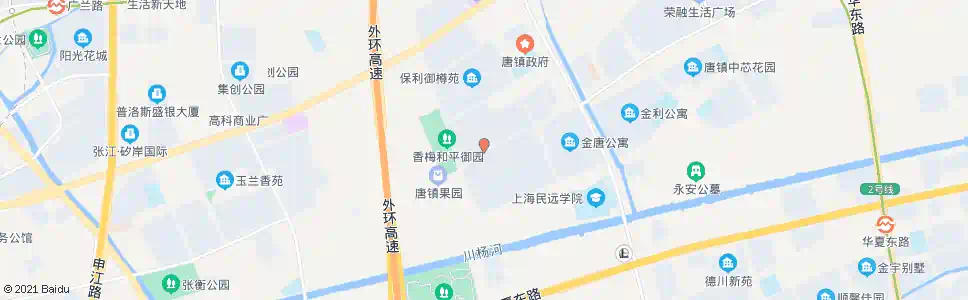 上海创新西路唐丰路_公交站地图_上海公交_妙搜公交查询2025