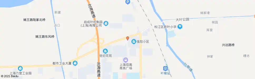 上海求仁路叶新公路_公交站地图_上海公交_妙搜公交查询2025