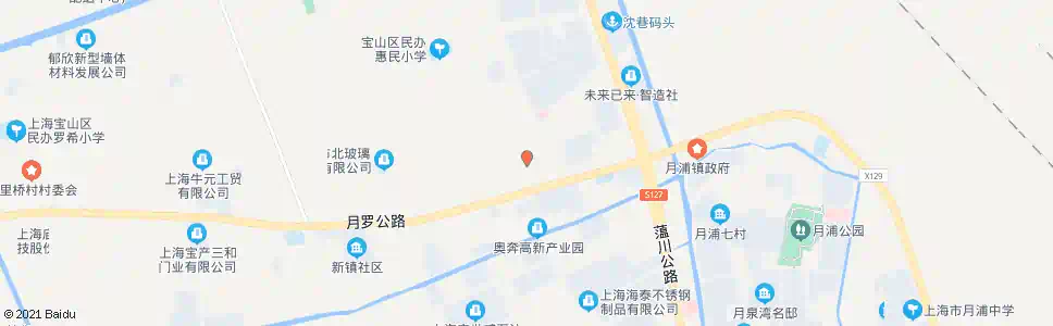 上海塔虹路月罗公路_公交站地图_上海公交_妙搜公交查询2025