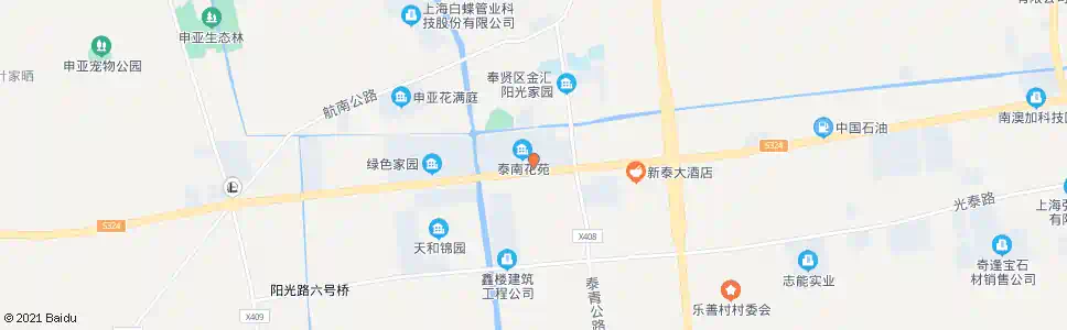 上海泰日镇_公交站地图_上海公交_妙搜公交查询2025