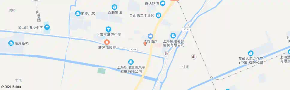 上海漕泾_公交站地图_上海公交_妙搜公交查询2025
