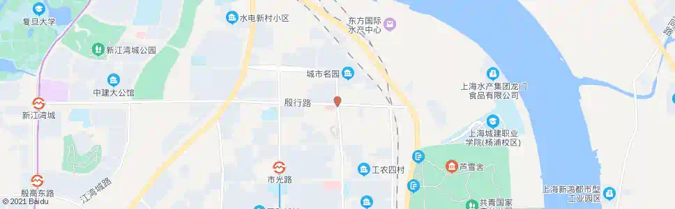 上海殷行路包头路_公交站地图_上海公交_妙搜公交查询2025