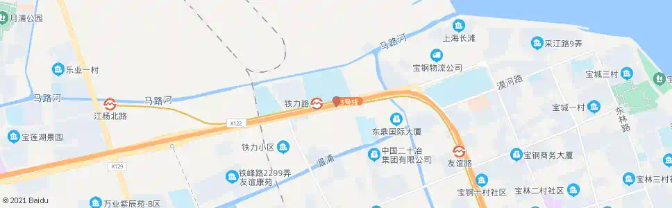 上海果园_公交站地图_上海公交_妙搜公交查询2025