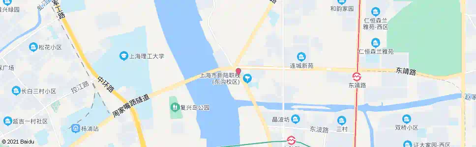 上海东葛路东靖路_公交站地图_上海公交_妙搜公交查询2025