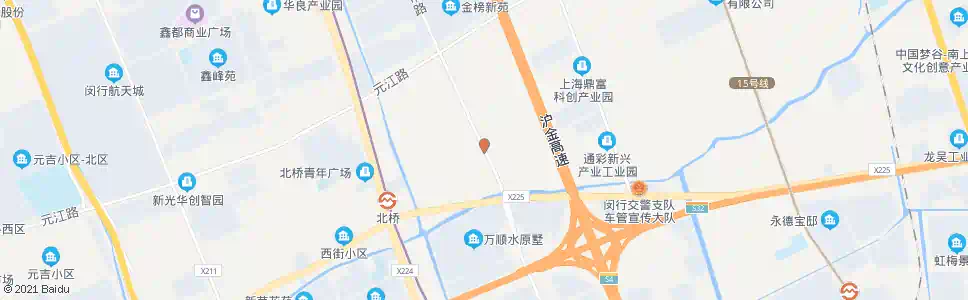 上海都市路北吴路_公交站地图_上海公交_妙搜公交查询2025
