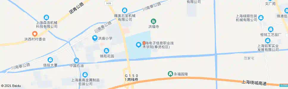 上海洪南路_公交站地图_上海公交_妙搜公交查询2025
