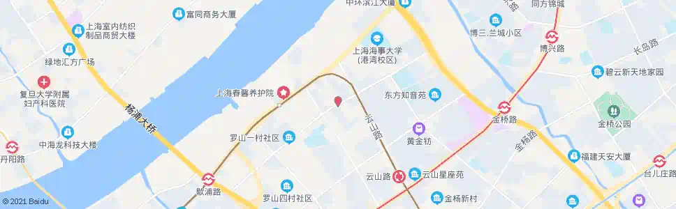 上海栖山路居家桥路_公交站地图_上海公交_妙搜公交查询2025