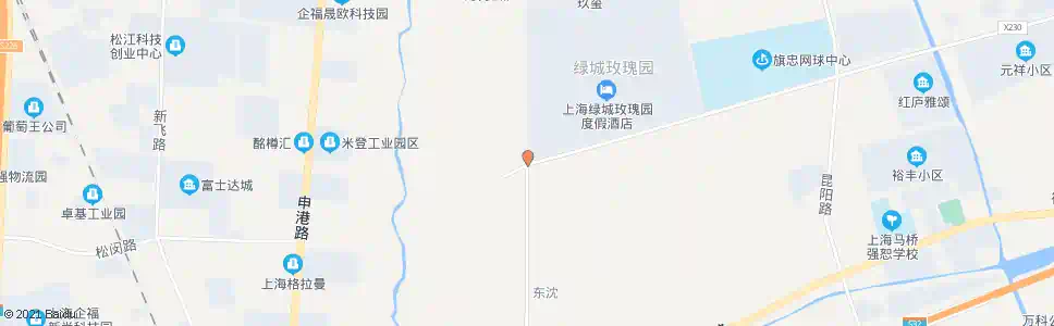 上海元江路曙光路_公交站地图_上海公交_妙搜公交查询2025