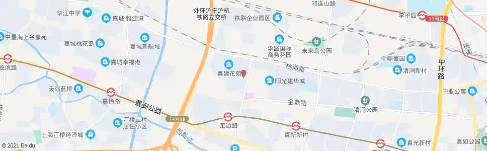 上海定边路桃浦路_公交站地图_上海公交_妙搜公交查询2025
