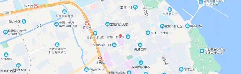上海宝林路牡丹江路_公交站地图_上海公交_妙搜公交查询2025