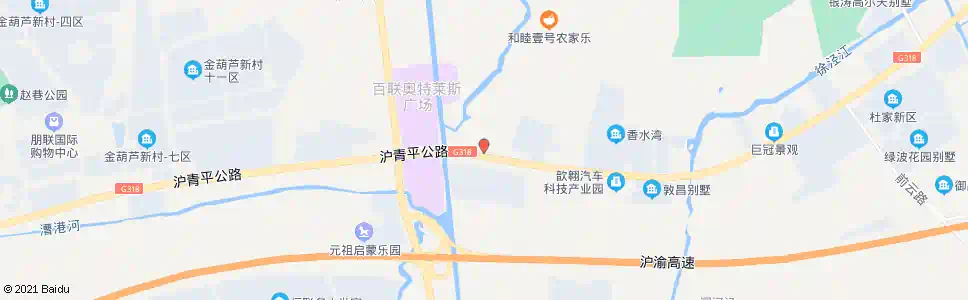 上海方家窑_公交站地图_上海公交_妙搜公交查询2025