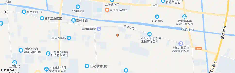 上海城乡东路青村南路_公交站地图_上海公交_妙搜公交查询2025