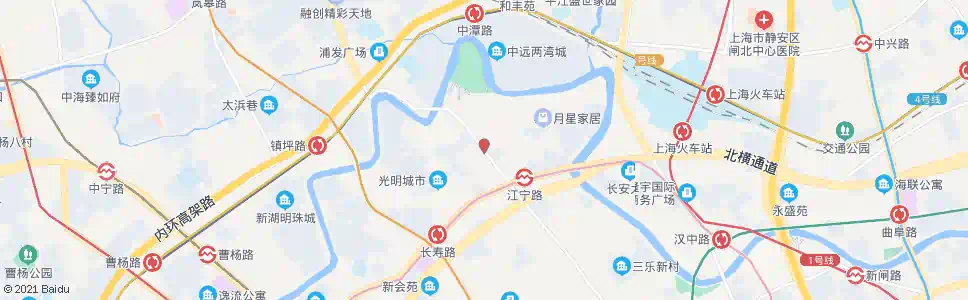 上海江宁路澳门路_公交站地图_上海公交_妙搜公交查询2025
