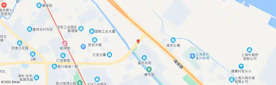 上海航津路光明路_公交站地图_上海公交_妙搜公交查询2025