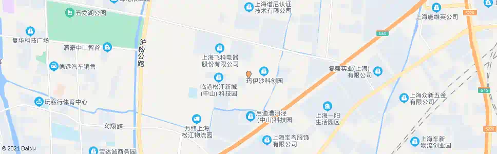 上海中创路徐塘路_公交站地图_上海公交_妙搜公交查询2025