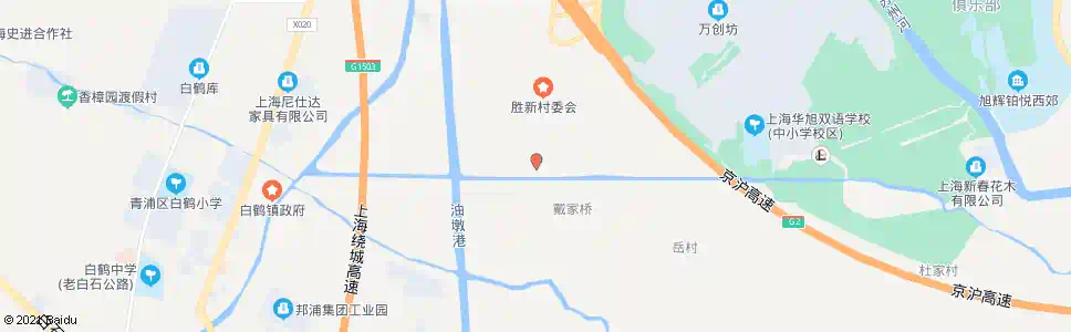 上海胜联路大头浦村_公交站地图_上海公交_妙搜公交查询2025