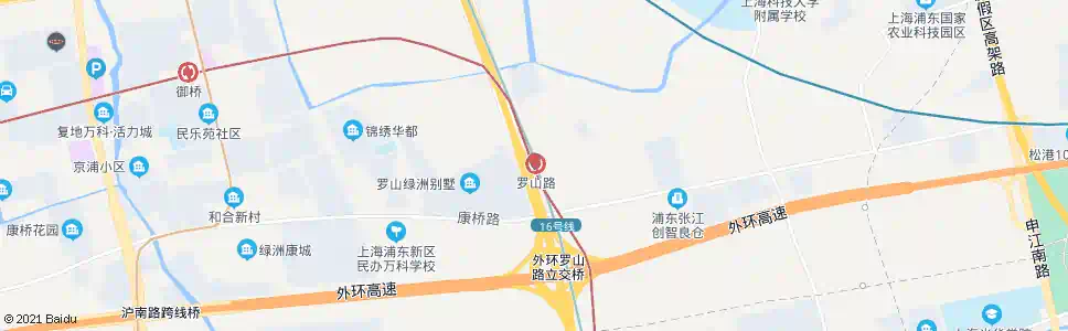 上海浦东大道罗山路_公交站地图_上海公交_妙搜公交查询2025