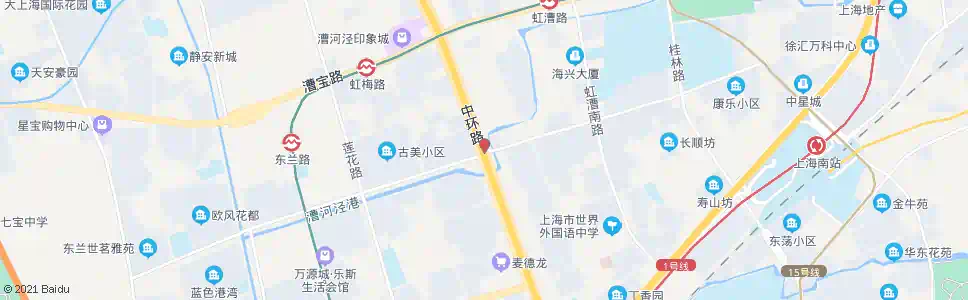 上海虹梅路平南路_公交站地图_上海公交_妙搜公交查询2025