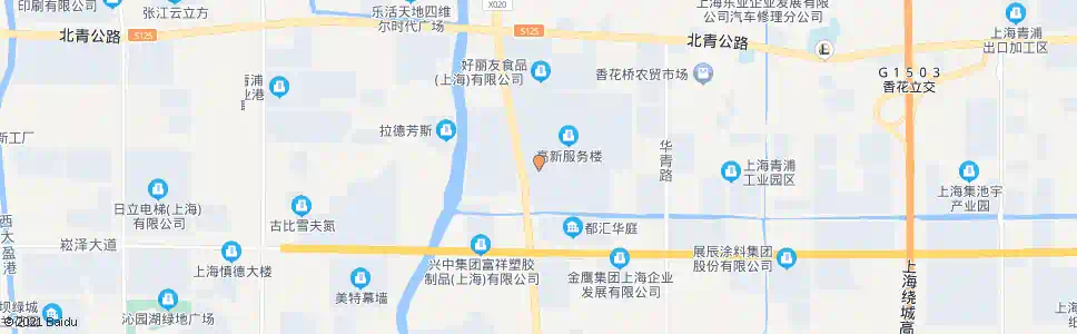 上海广电厂_公交站地图_上海公交_妙搜公交查询2025
