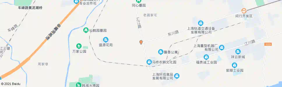 上海民仙路汇江路_公交站地图_上海公交_妙搜公交查询2025