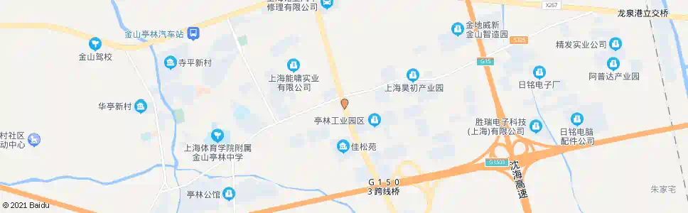 上海亭卫公路南亭公路_公交站地图_上海公交_妙搜公交查询2025