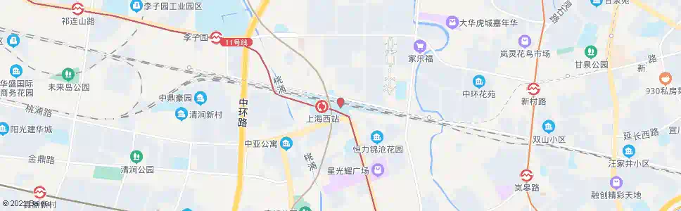 上海西康_公交站地图_上海公交_妙搜公交查询2025