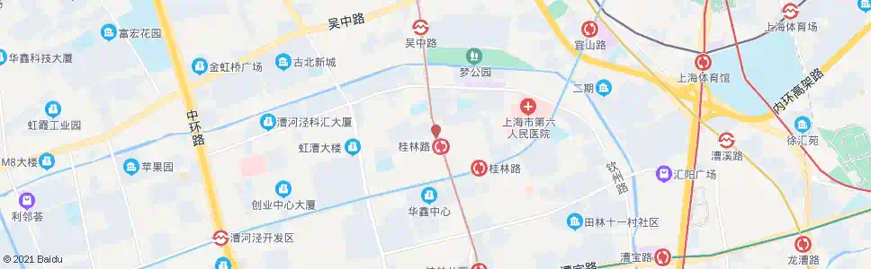 上海桂林路钦江路(临时站)_公交站地图_上海公交_妙搜公交查询2025