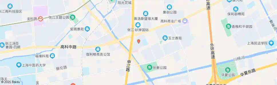 上海益江小区_公交站地图_上海公交_妙搜公交查询2025