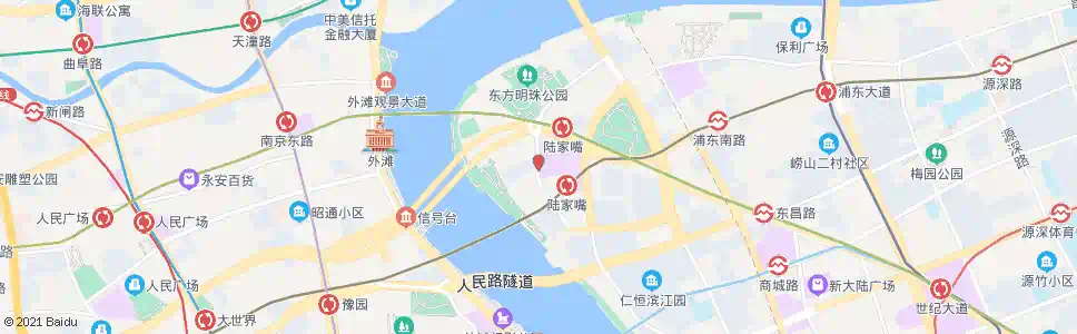 上海陆家嘴环路名商路_公交站地图_上海公交_妙搜公交查询2025