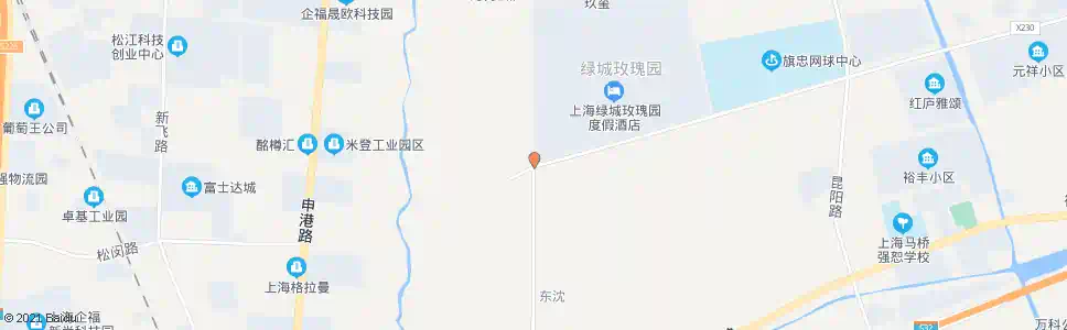 上海曙光路元江路_公交站地图_上海公交_妙搜公交查询2025