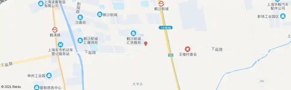 上海鹤洁路鹤秀路_公交站地图_上海公交_妙搜公交查询2025