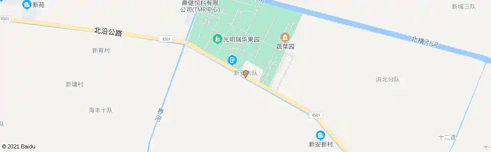 上海新海果园_公交站地图_上海公交_妙搜公交查询2025
