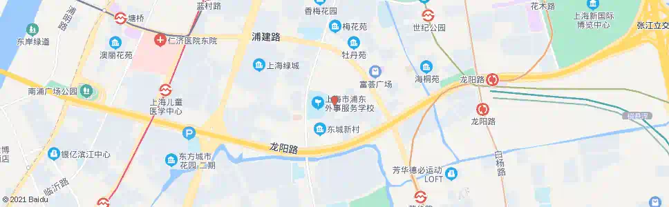 上海东建路锦安东路_公交站地图_上海公交_妙搜公交查询2025