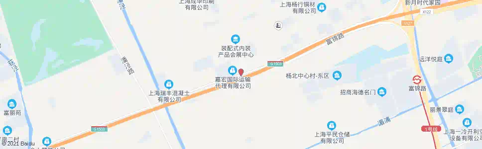 上海富锦路锦伟路_公交站地图_上海公交_妙搜公交查询2025