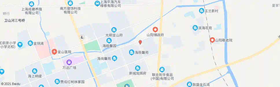 上海海丰路_公交站地图_上海公交_妙搜公交查询2025
