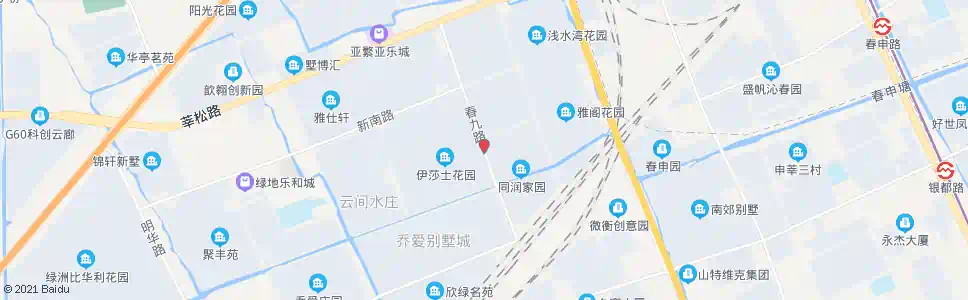 上海春九路场南路_公交站地图_上海公交_妙搜公交查询2025