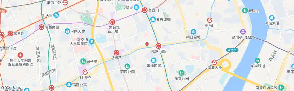 上海陆家浜路斜桥_公交站地图_上海公交_妙搜公交查询2025