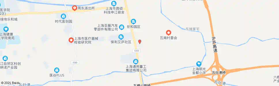上海陆瓦路申江南路_公交站地图_上海公交_妙搜公交查询2025