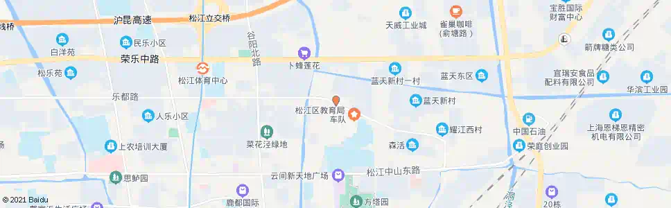 上海环城路沪松公路_公交站地图_上海公交_妙搜公交查询2025