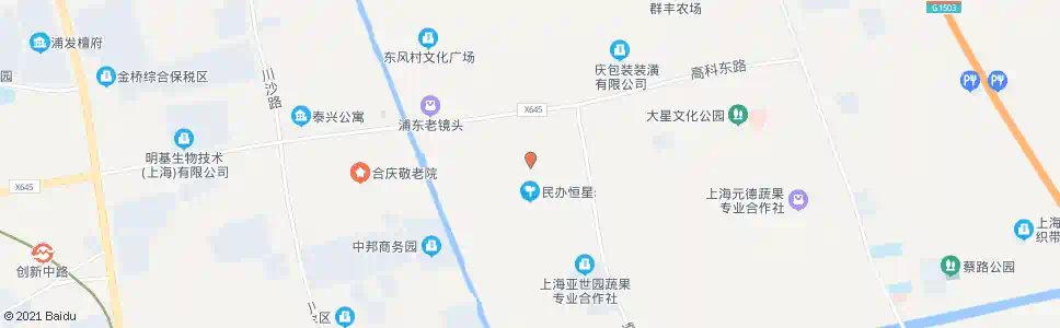 上海益华路青暮路_公交站地图_上海公交_妙搜公交查询2025
