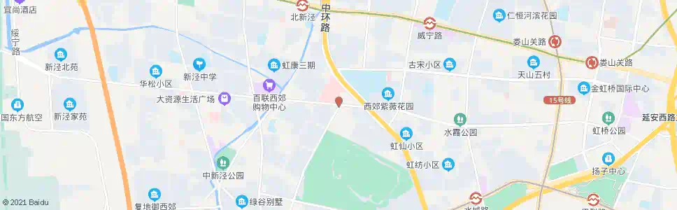 上海仙霞路青溪路_公交站地图_上海公交_妙搜公交查询2025