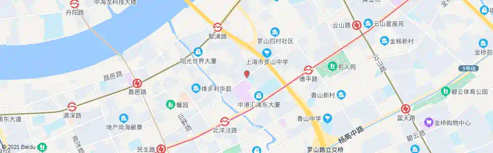 上海崮山路博山路_公交站地图_上海公交_妙搜公交查询2025